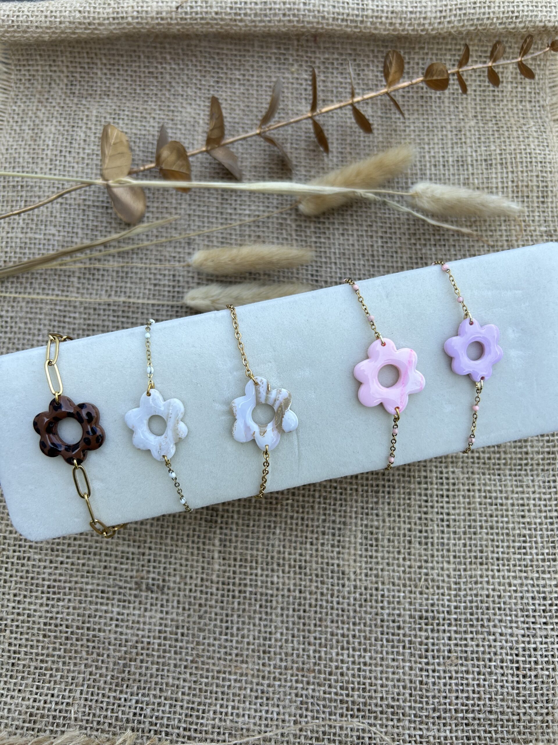 Bracelet chaîne avec pampille